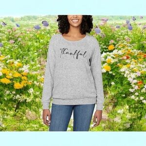 Buffalo David Bitton Gray Relaxed Crewneck Sweatshirt